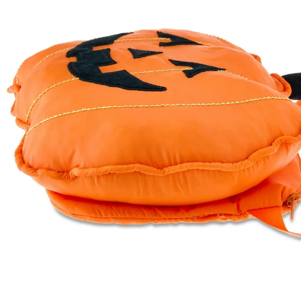 Kids Pumpkin Crossbody Bag - Orange Halloween Shoulder Bag